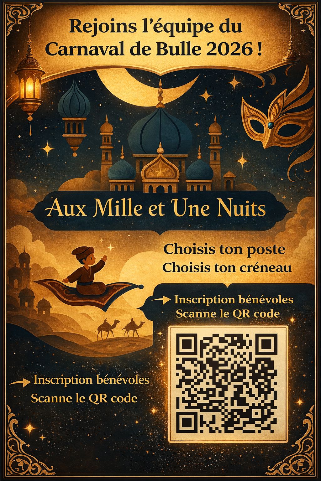 Le Caranaval de Bulle Recrute !!